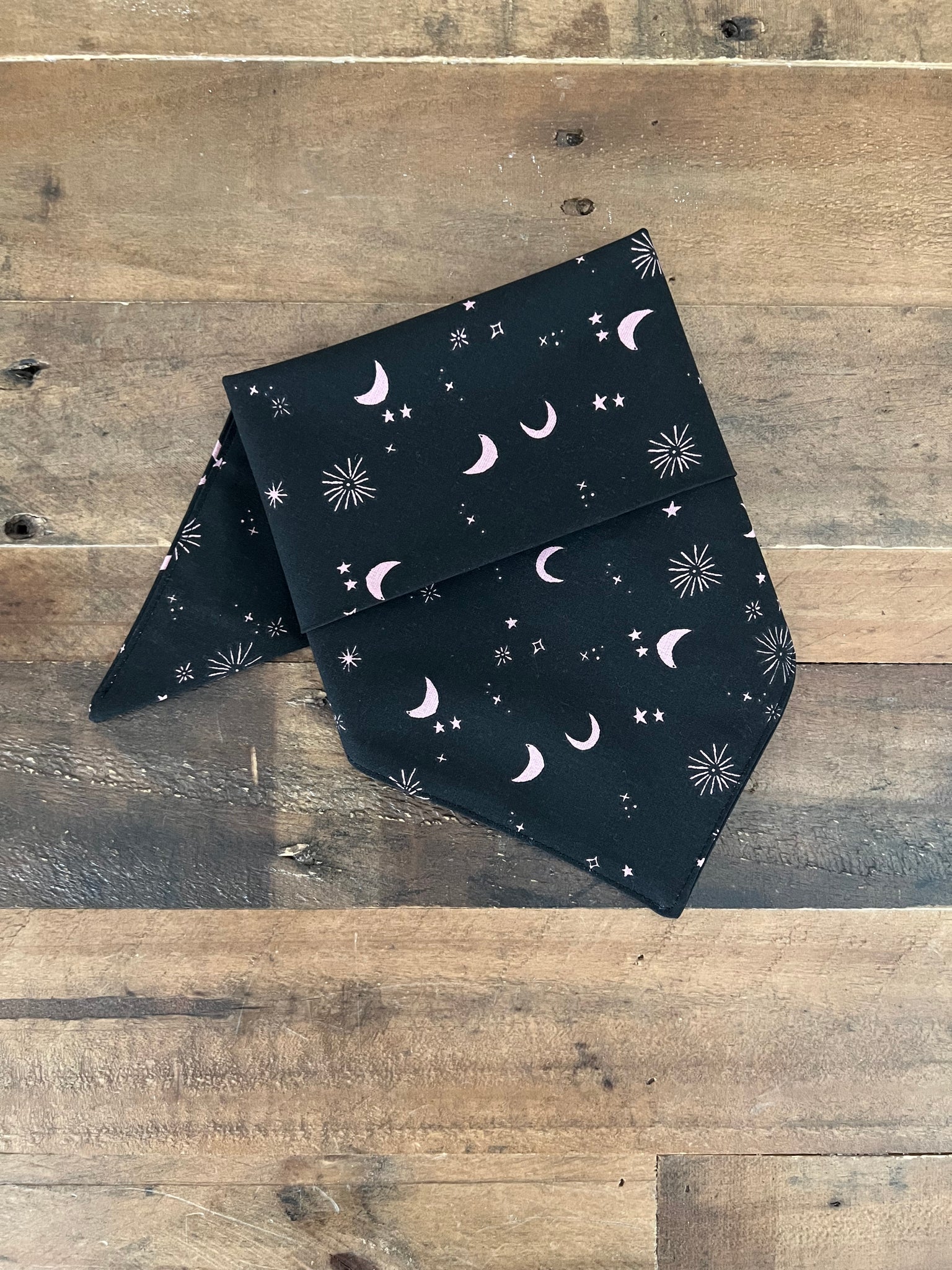 Halloween Pink Starry Night Dog Bandana