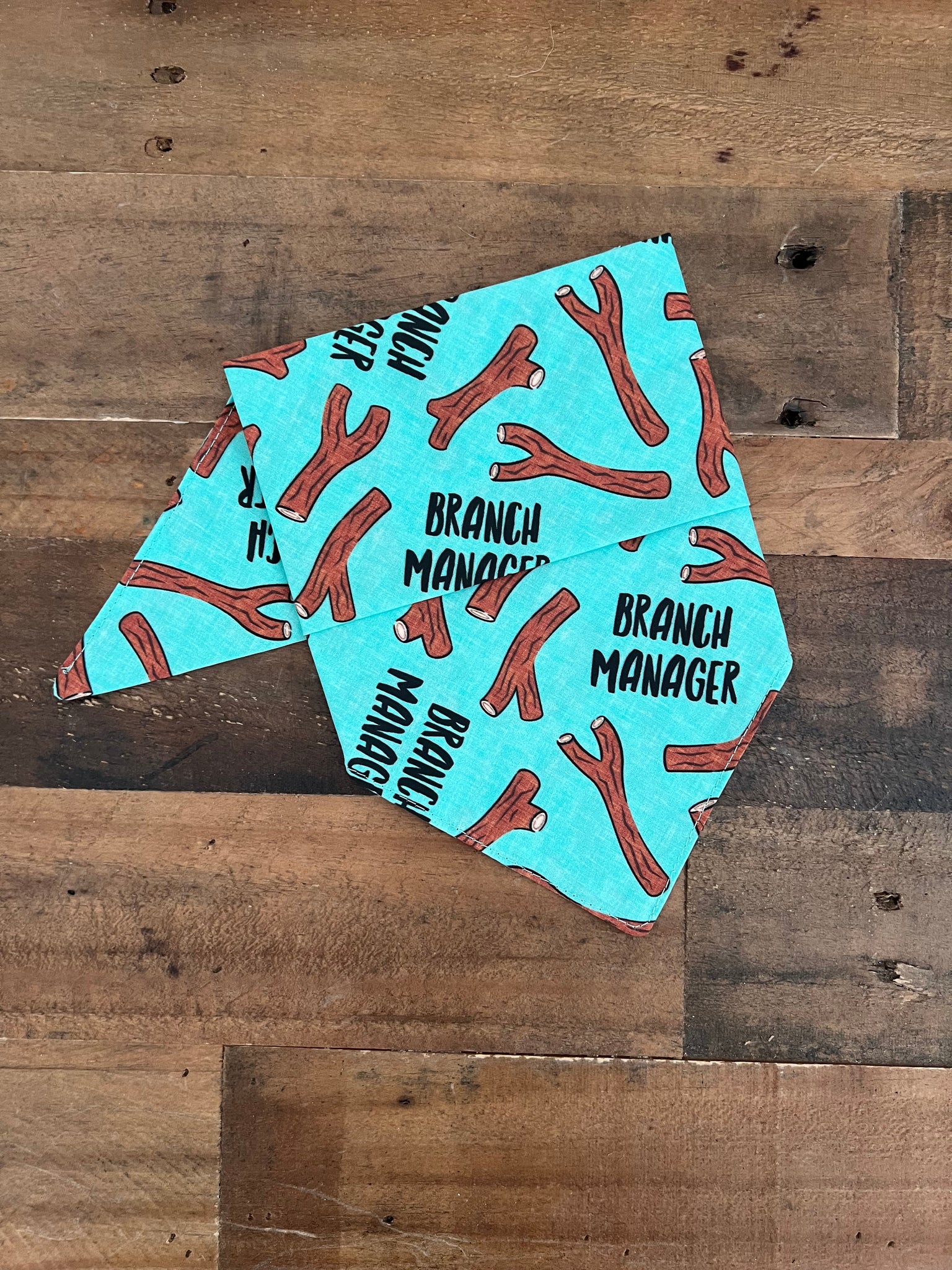 Branch Manager Dog Bandana