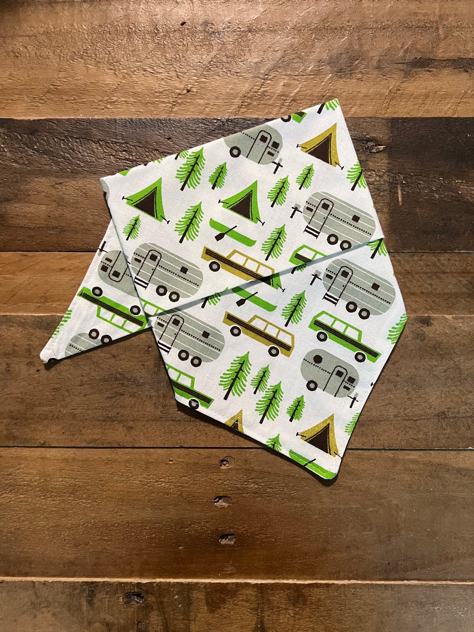 Summer Camping Dog Bandana