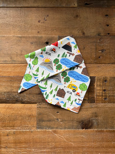 Camping Dog Bandana