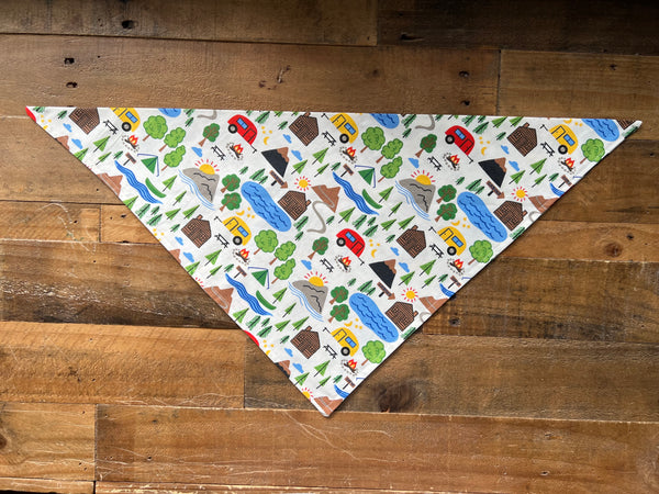 Camping Dog Bandana