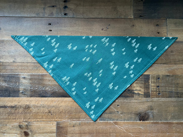 Christmas Holiday Trees Dog Bandana