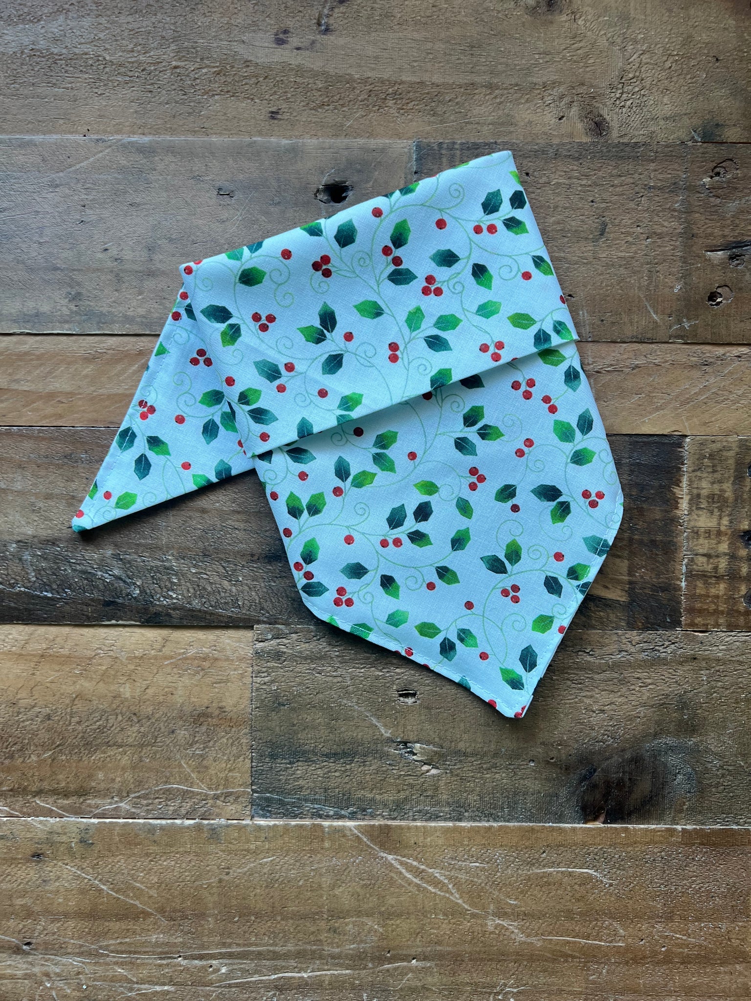 Christmas Holly Dog Bandana