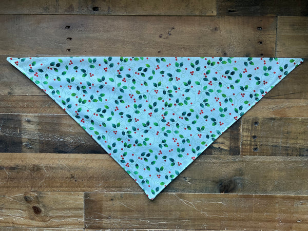Christmas Holly Dog Bandana