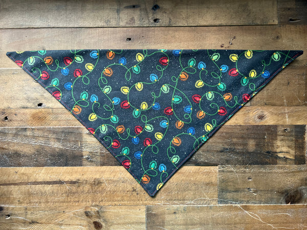 Christmas Lights Dog Bandana