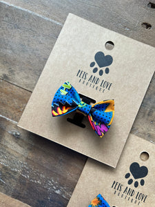 Comic Book Dog Bow Tie