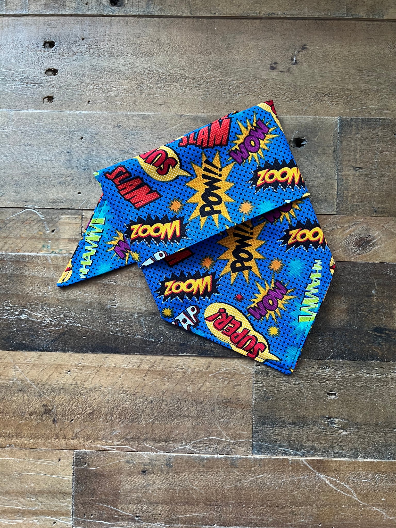 Comic Book Dog Bandana