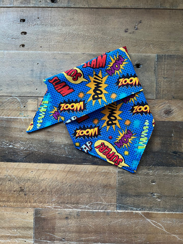 Comic Book Dog Bandana