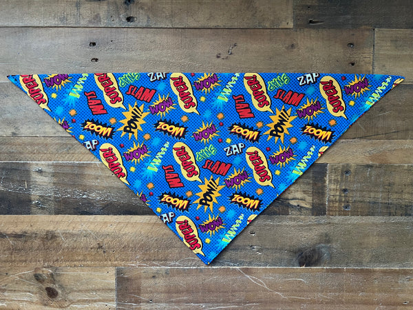 Comic Book Dog Bandana