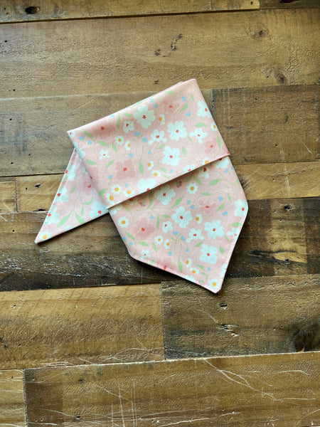 Cottage Charm Flowers Dog Bandana