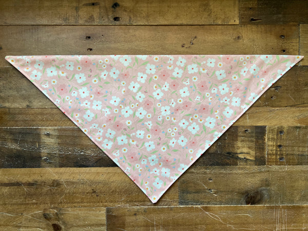 Cottage Charm Flowers Dog Bandana