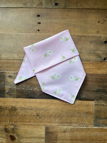 Daisy Dog Bandana - Pink