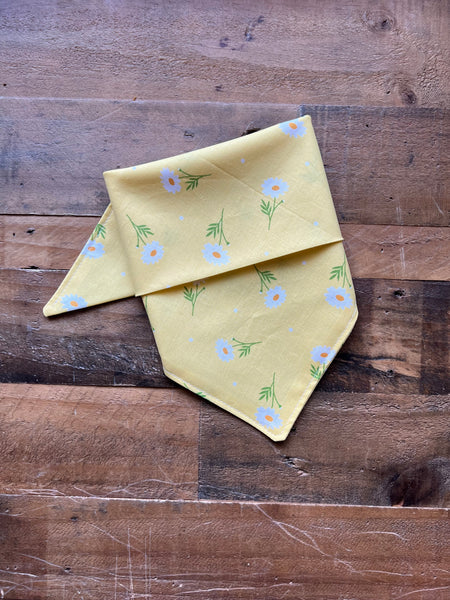 Daisy Dog Bandana - Yellow