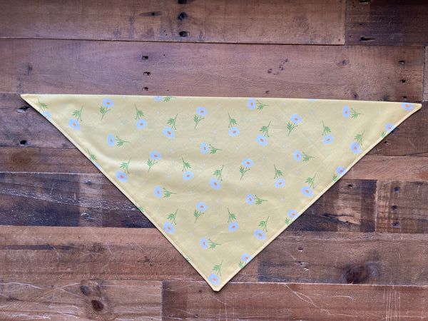 Daisy Dog Bandana - Yellow