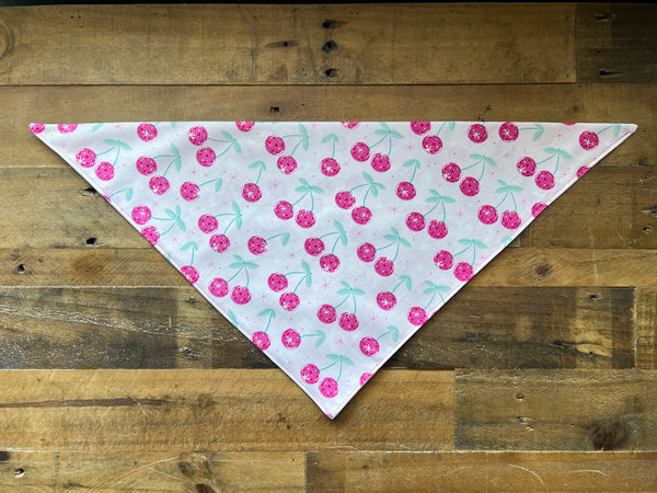 Disco Cherries Dog Bandana