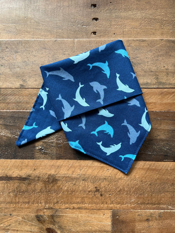 Dolphins Dog Bandana