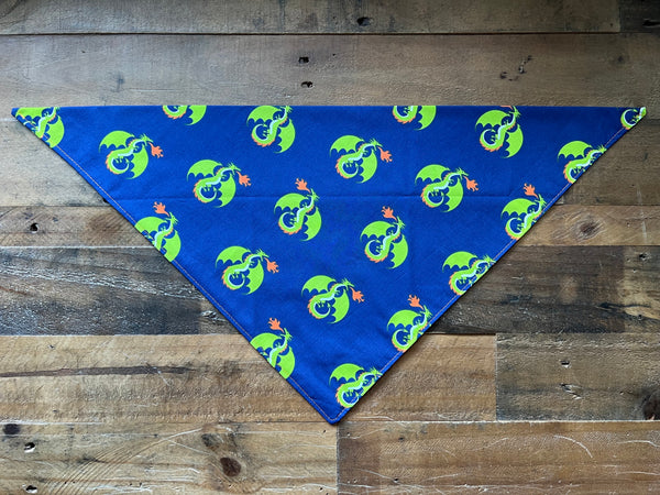 Dragon Tie on dog bandana