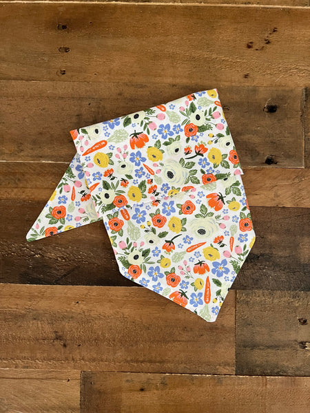 Easter Tiny Flowers Dog Bandana