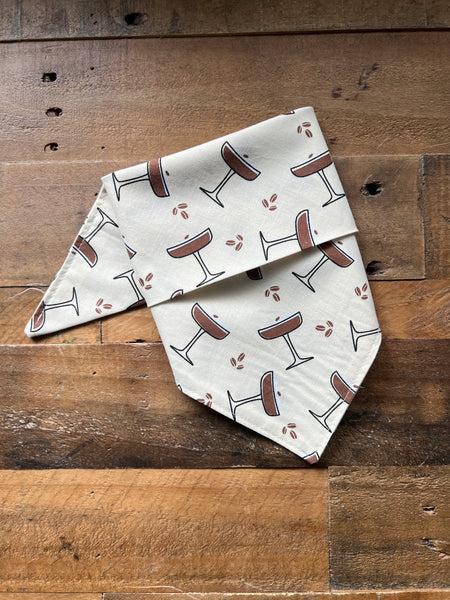 Espresso Martini Dog Bandana