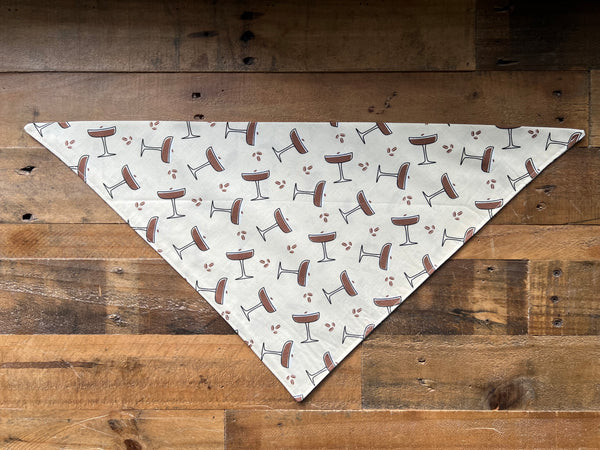 Espresso Martini Dog Bandana