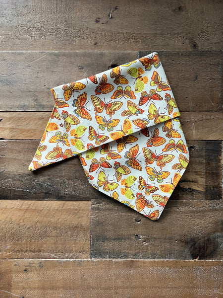 Fall Butterflies Dog Bandana