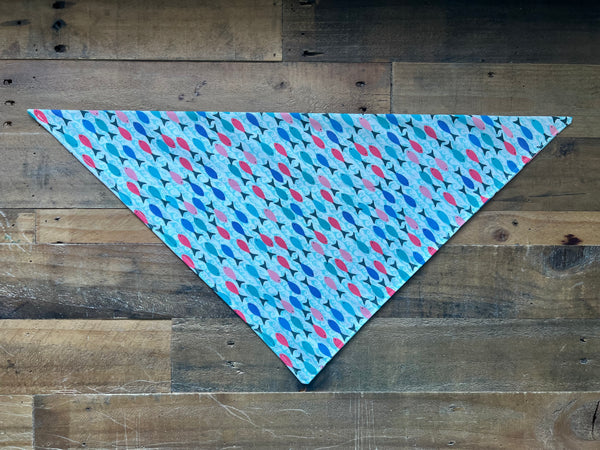 Fishies Dog Bandana