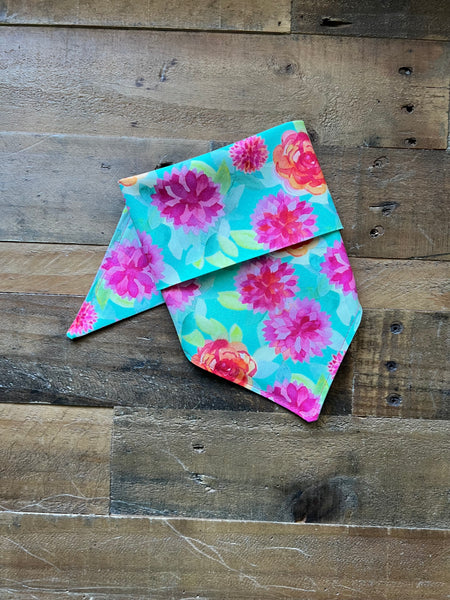 Flower Patches Dog Bandana