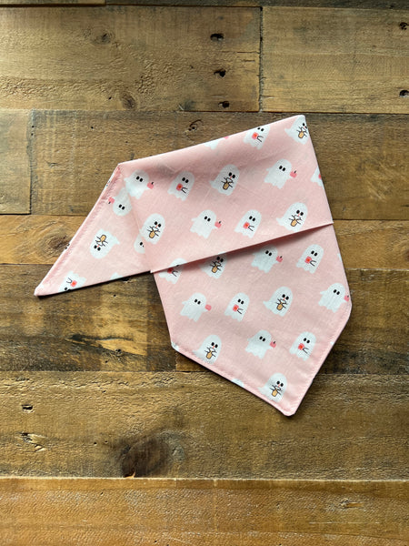 Halloween - Girly Ghosts Dog Bandana