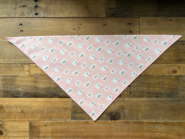 Halloween - Girly Ghosts Dog Bandana