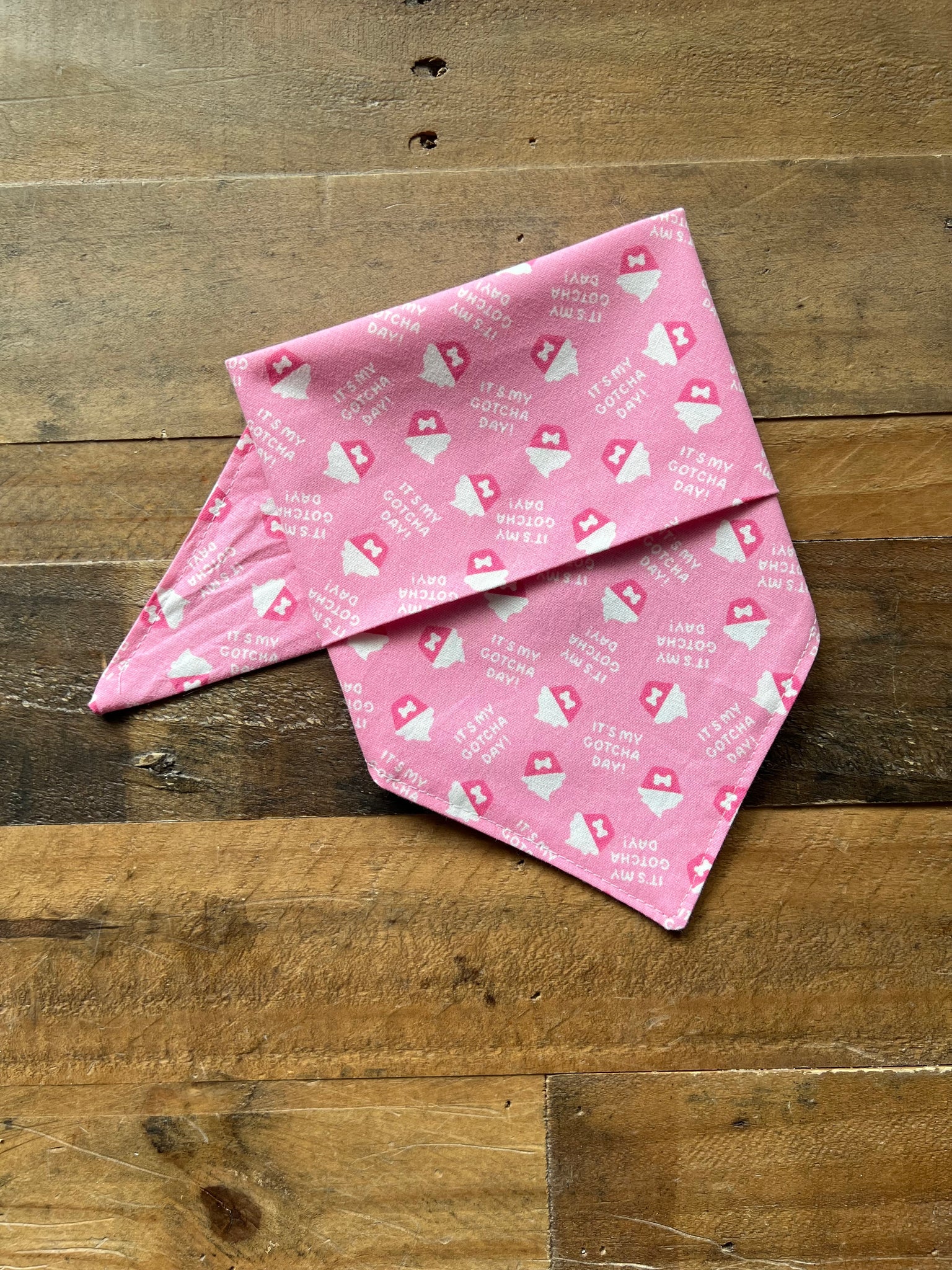 Gotcha Day Pink Bandana
