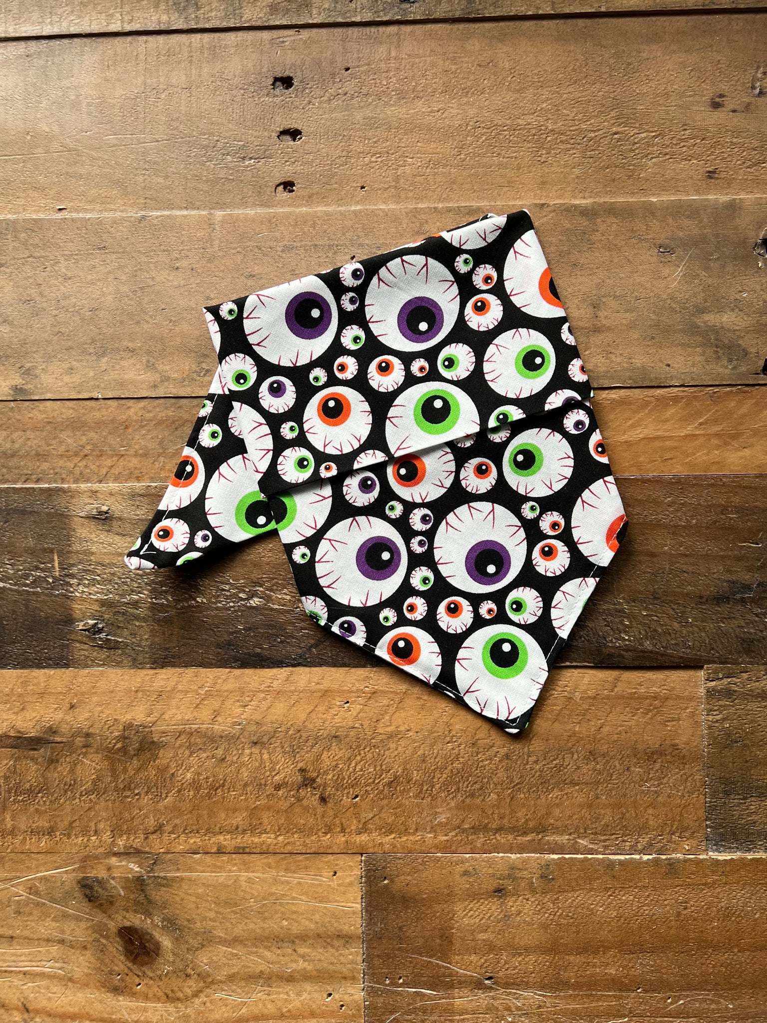 Halloween - Crazy Eyes Dog Bandana