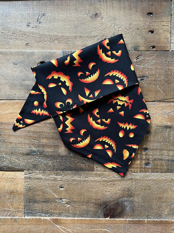 Halloween Jack-O-Lantern Dog Bandana