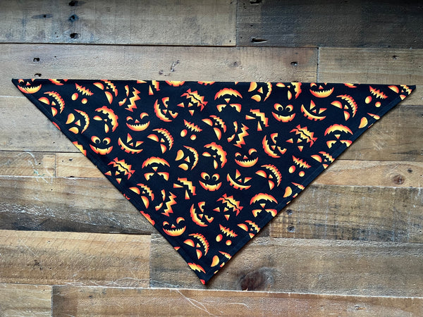 Halloween Jack-O-Lantern Dog Bandana