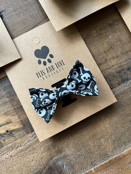 Halloween Skulls Bow Tie