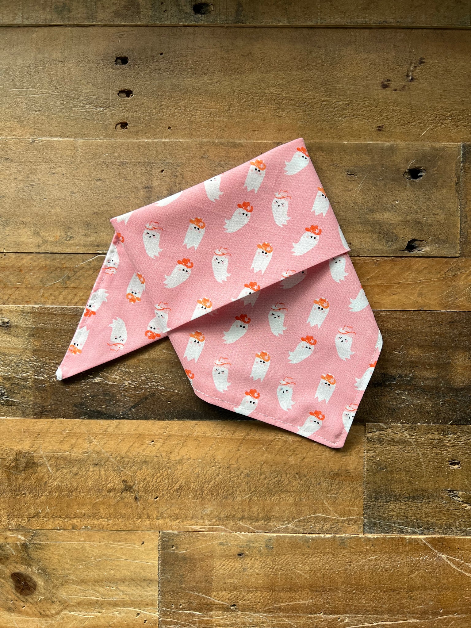 Halloween Western Ghosts Dog Bandana