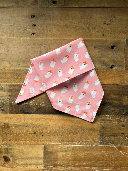 Halloween Western Ghosts Dog Bandana