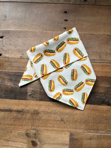 Hot Dogs Dog Bandana