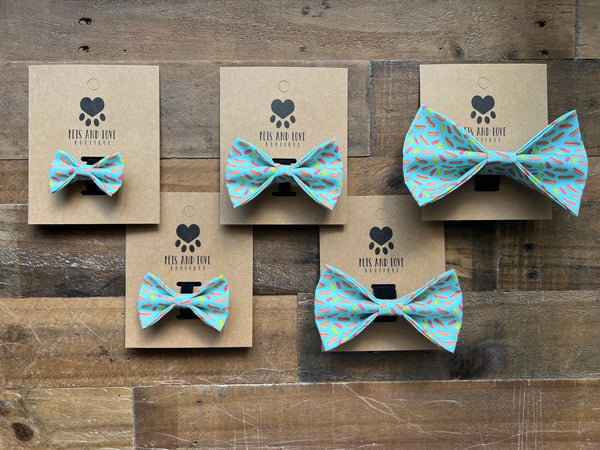 Hot Dogs Dog Bow Tie