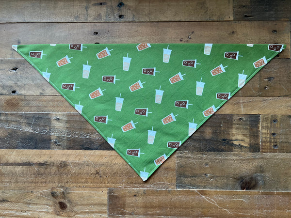 Iced Coffee Dog Bandana