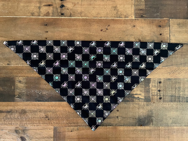 Iridescent Moon Phases Dog Bandana