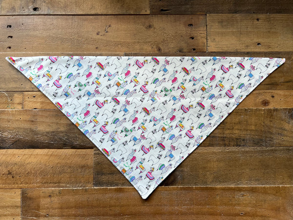 Llama Dog Bandana