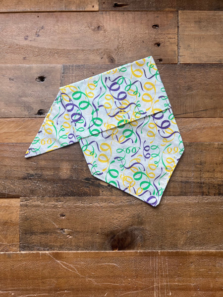 Mardi Gras Dog Bandana