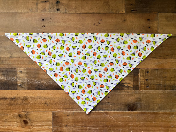 Halloween Mini Monsters Dog Bandana
