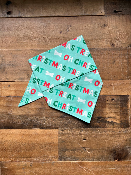Oh Christmas Treats Dog Bandana