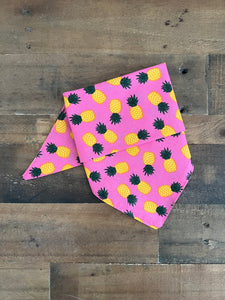 Pineapples Dog Bandana