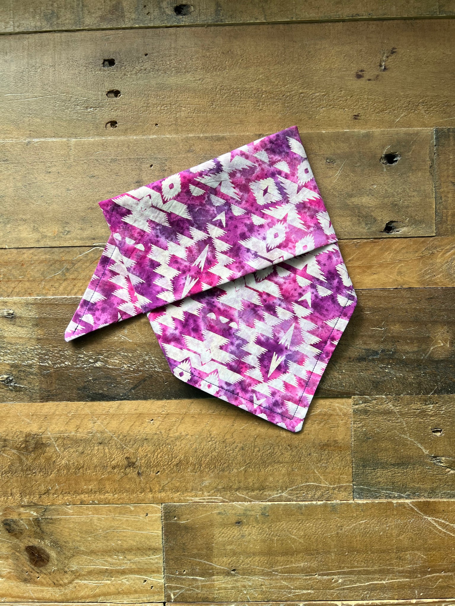 Pink Southwest Dog Bandana