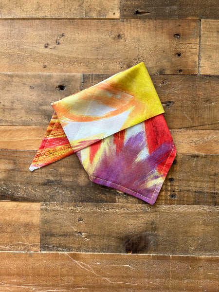 Portofino Dog Bandana - Yellow