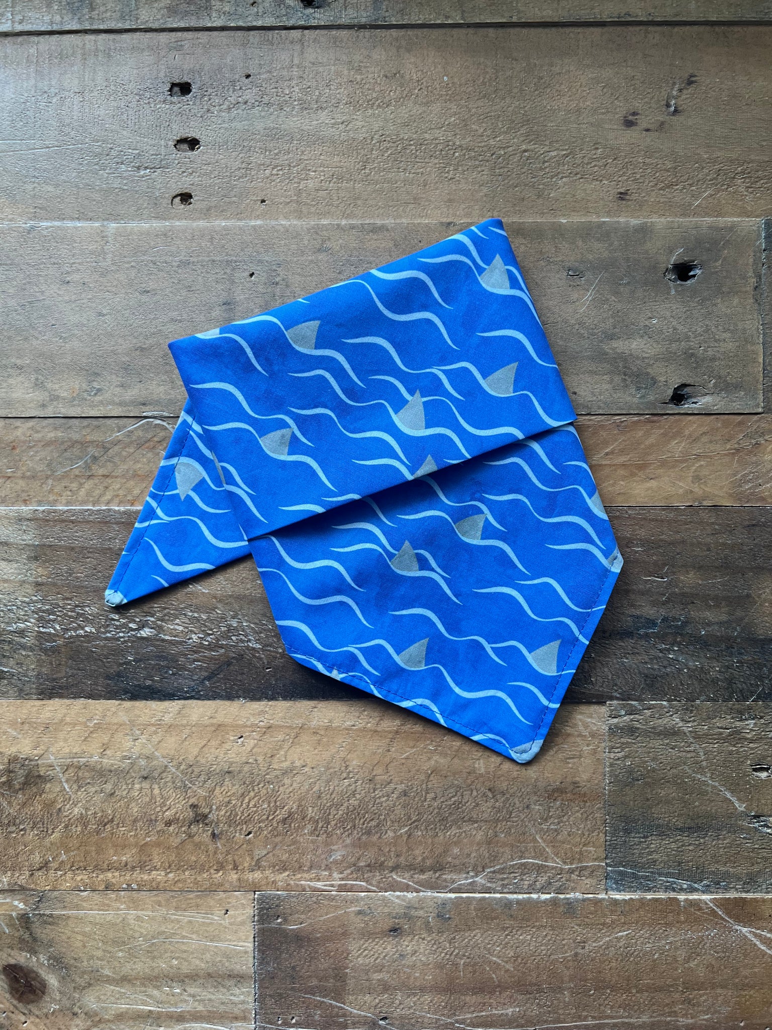 Shark Fins Dog Bandana