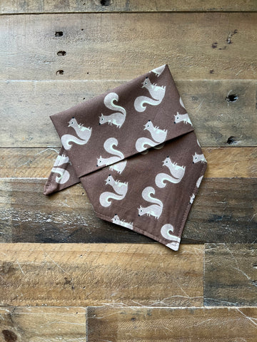 Squirrel Patrol Dog Bandana