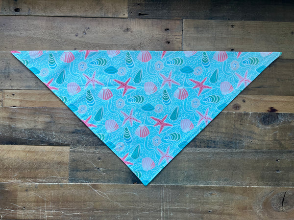 Starfish Dog Bandana - Pink
